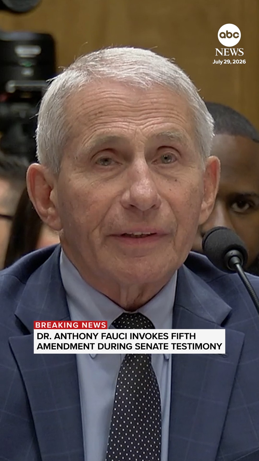 Fauci invokes Fifth Amendment, declines to testify in COVID-19 hearing
