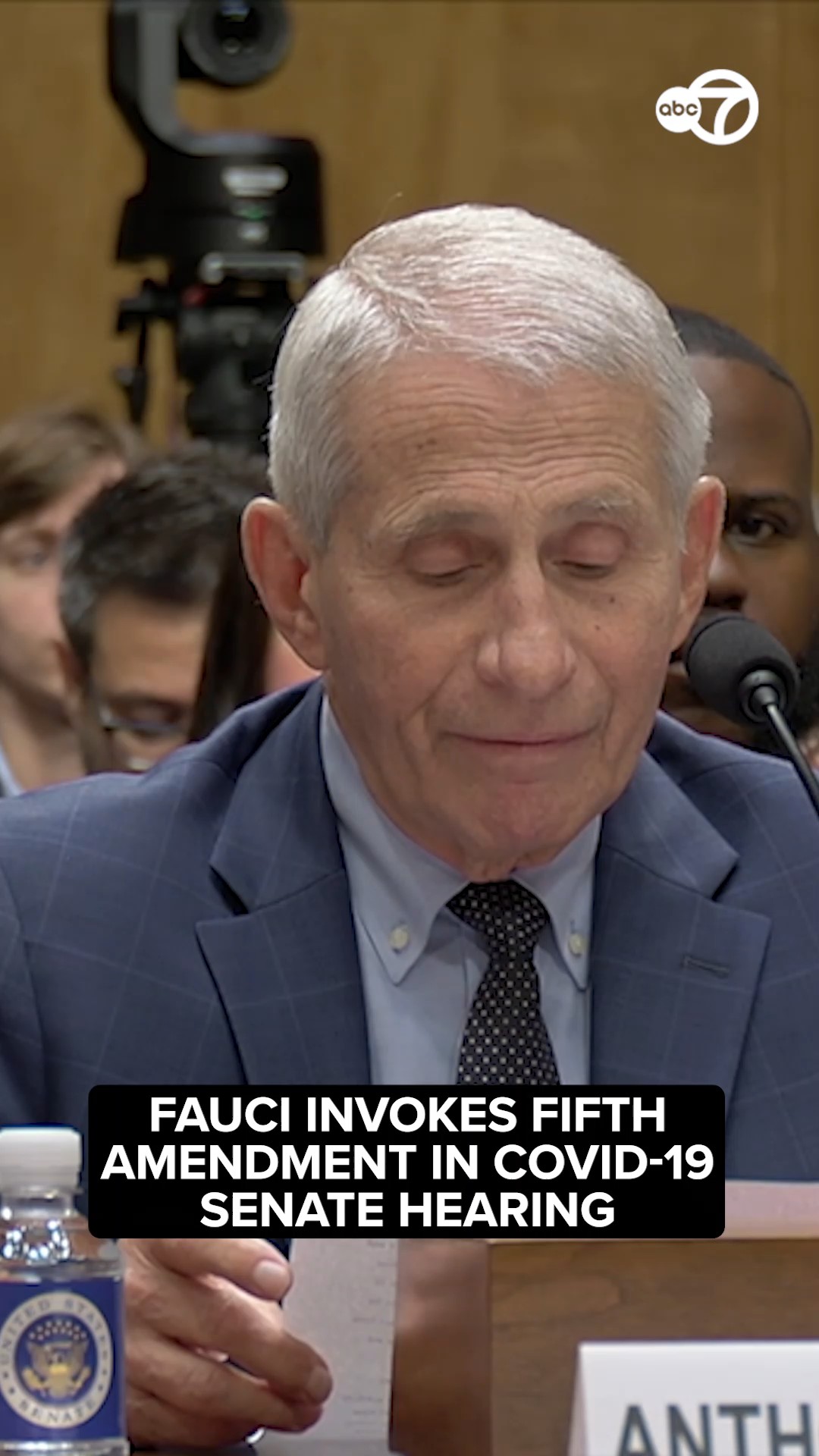 Fauci invokes Fifth Amendment in COVID-19 Senate hearing