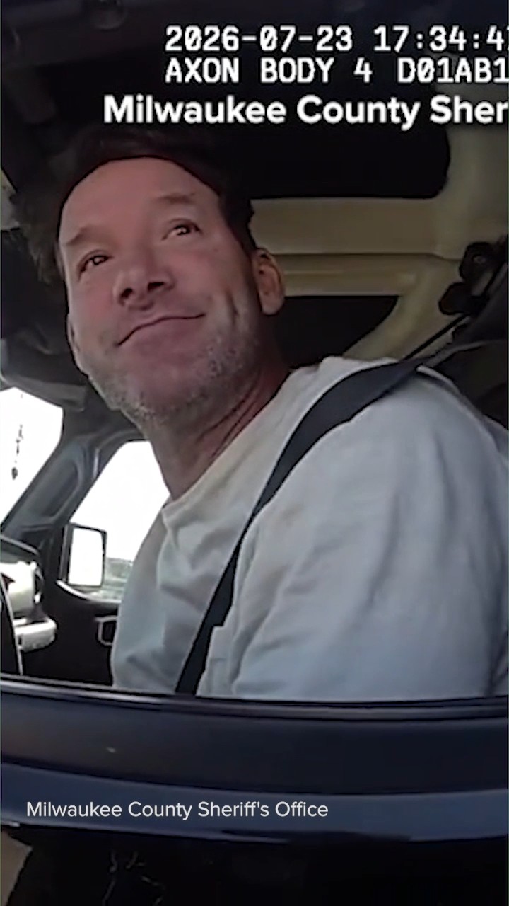 Body camera footage from Tony Romo arrest