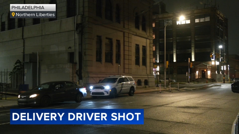 2 in custody after delivery driver shot in Philadelphia's Northern Liberties section