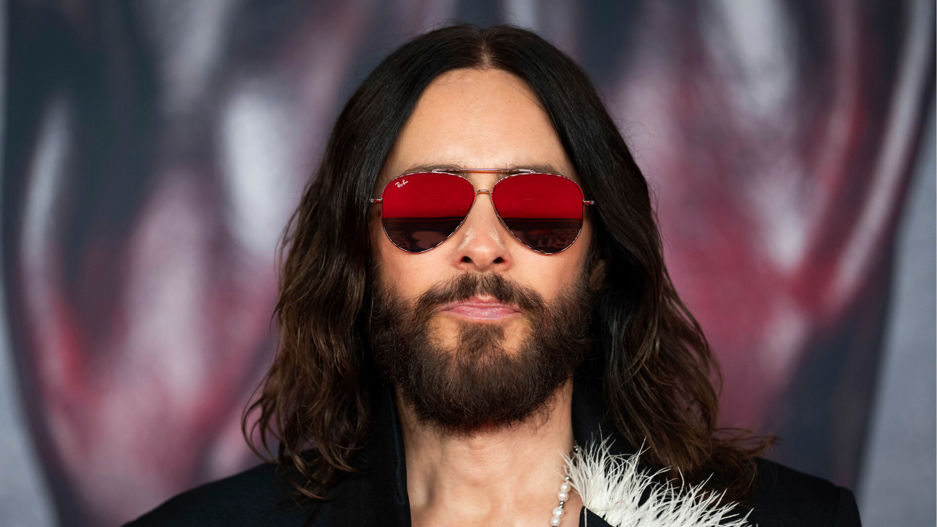 Jared Leto poses for photographers upon arrival at the Brit Awards 2025 in London, Saturday, March. 1, 2025. 