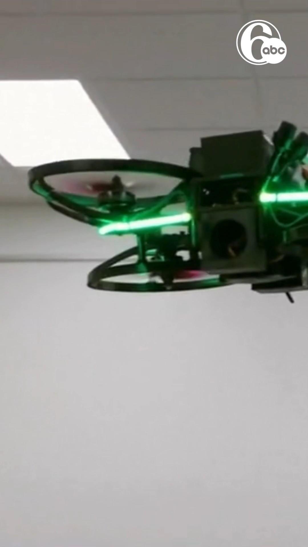 Pepper-spraying drones to help stop school shooters sparks debate