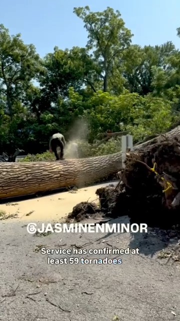 Crete cleanup continues after severe weather slams neighborhood