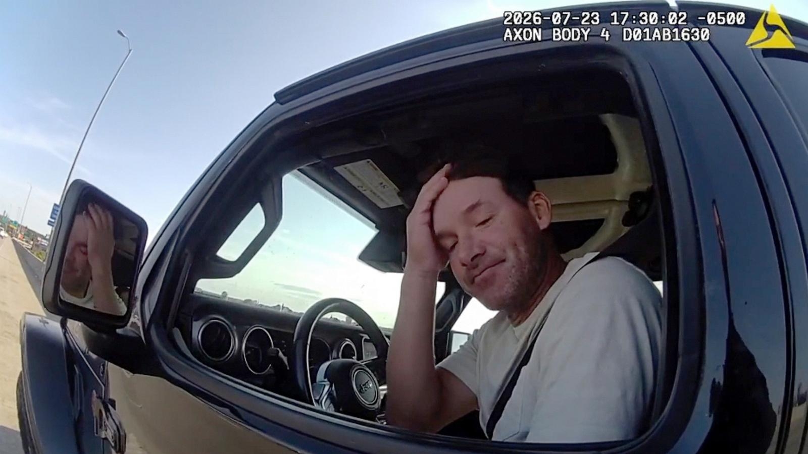 Body camera video shows Tony Romo operating while intoxicated arrest in Wisconsin