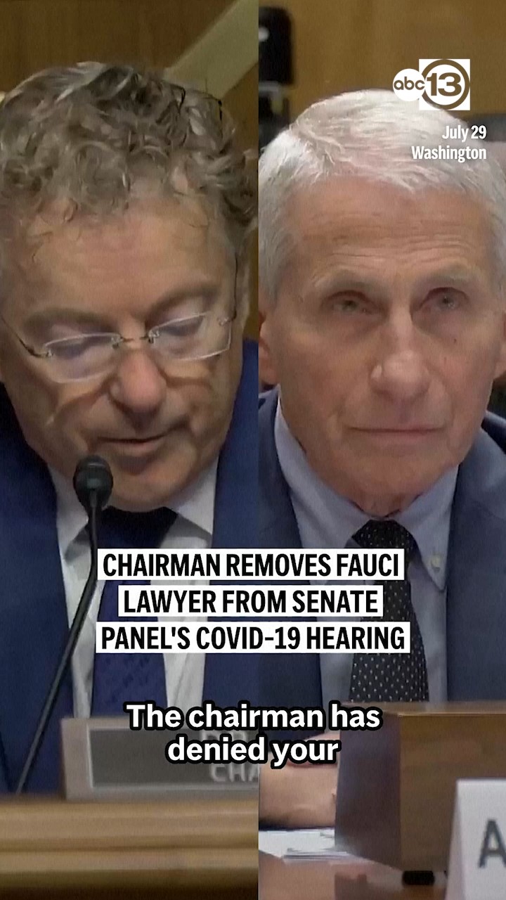Dr. Anthony Fauci invoked the Fifth Amendment before the Senate