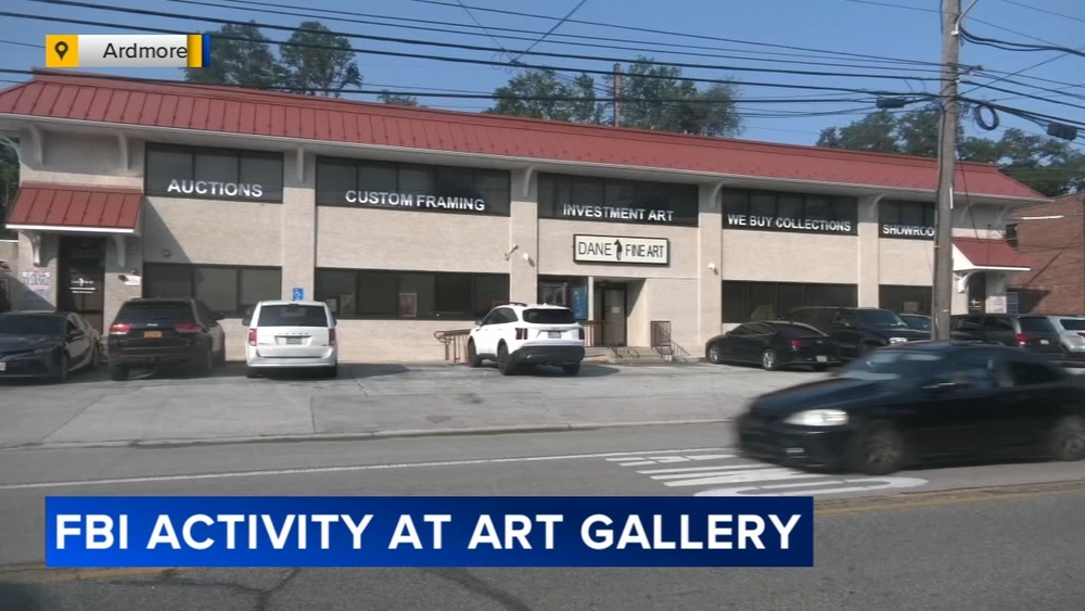 FBI conducting investigation at Ardmore art gallery