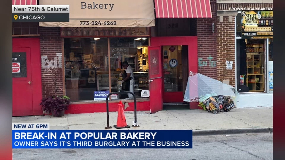 Popular bakery, neighboring business broken into on South Side: CPD