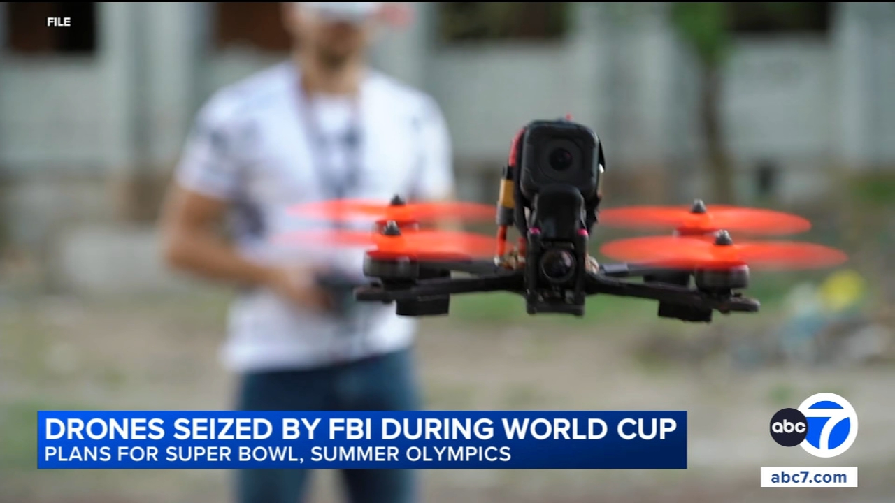 59 drones were seized in LA during World Cup, FBI says