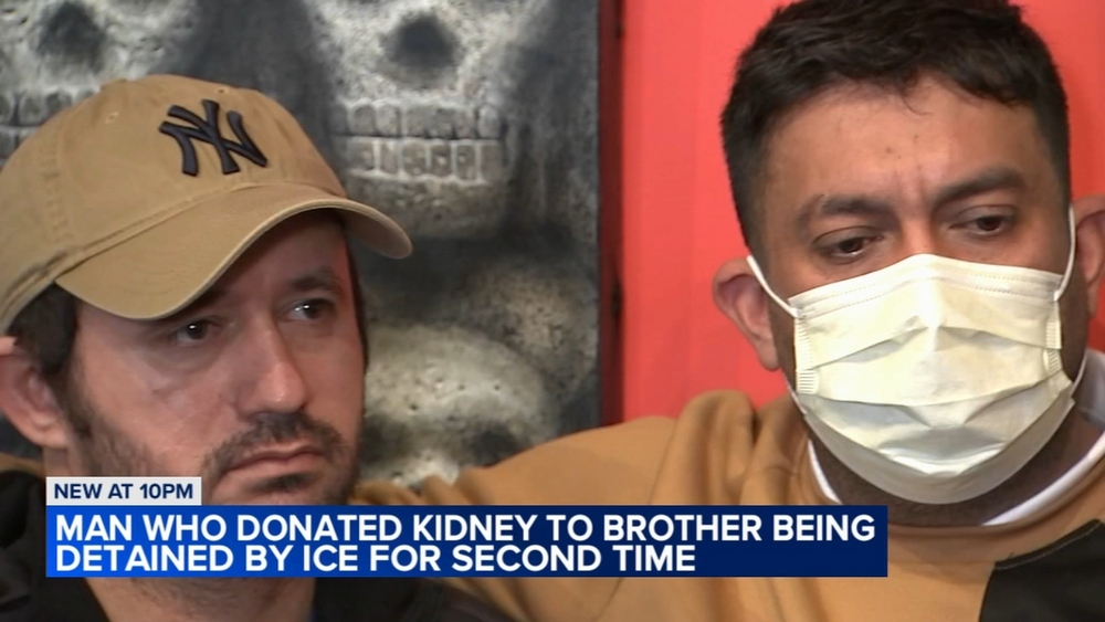 ICE detains man released on humanitarian parole for kidney donation