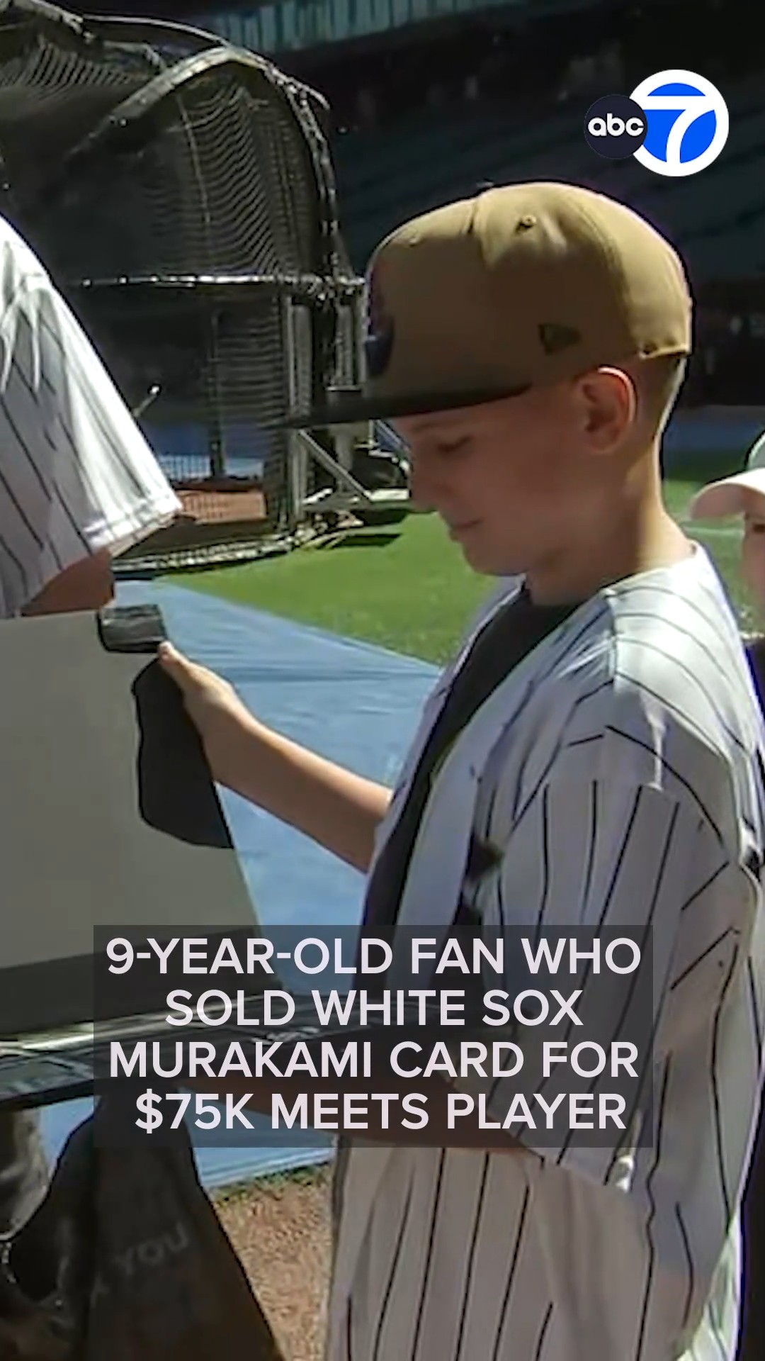 9-year old baseball fan meets White Sox star Munetaka  Murakami