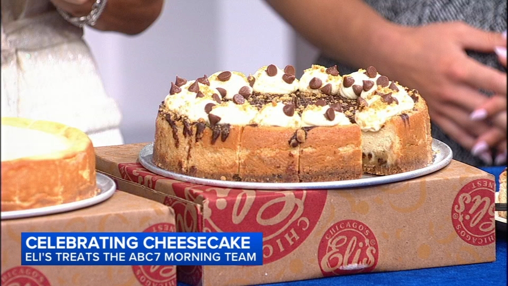 Eli's handing out free slices for National Cheesecake Day