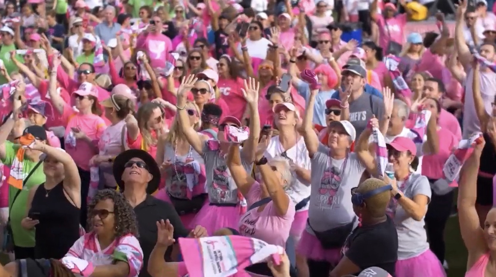 More than Pink Walk Survivor discusses importance of community.
