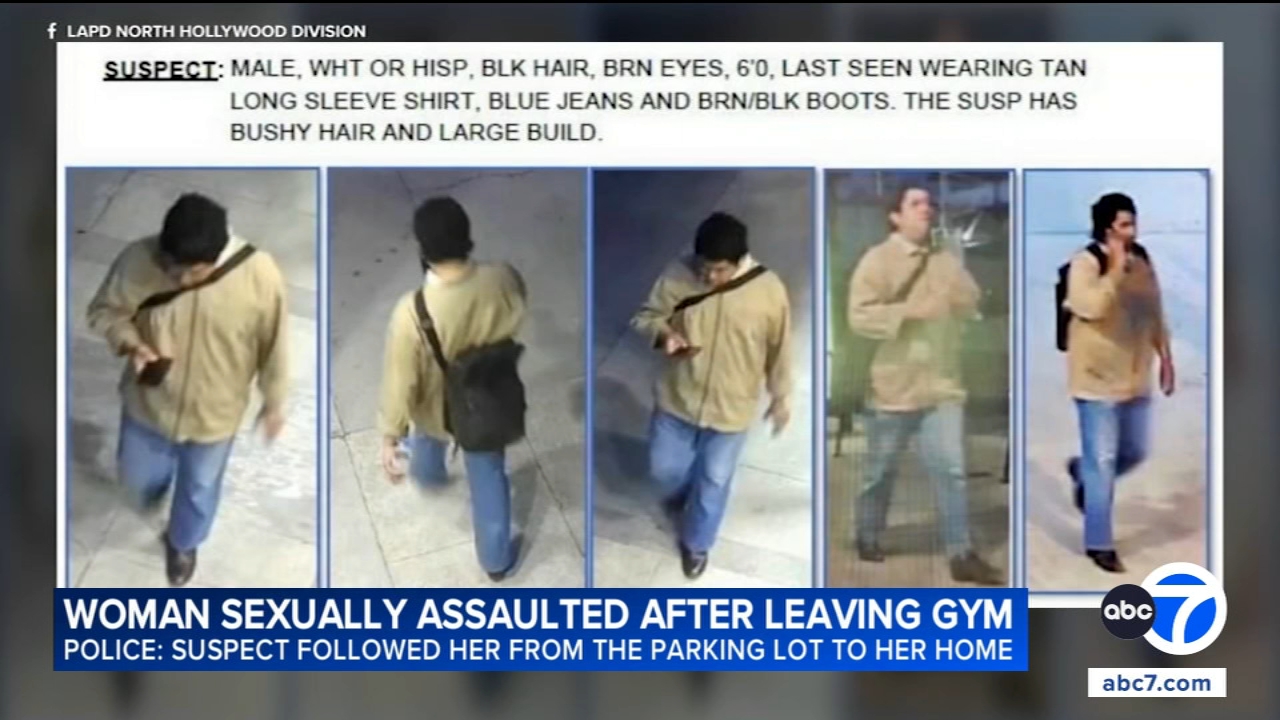 LAPD looking for man accused of sexually assaulting woman after leaving North Hollywood gym