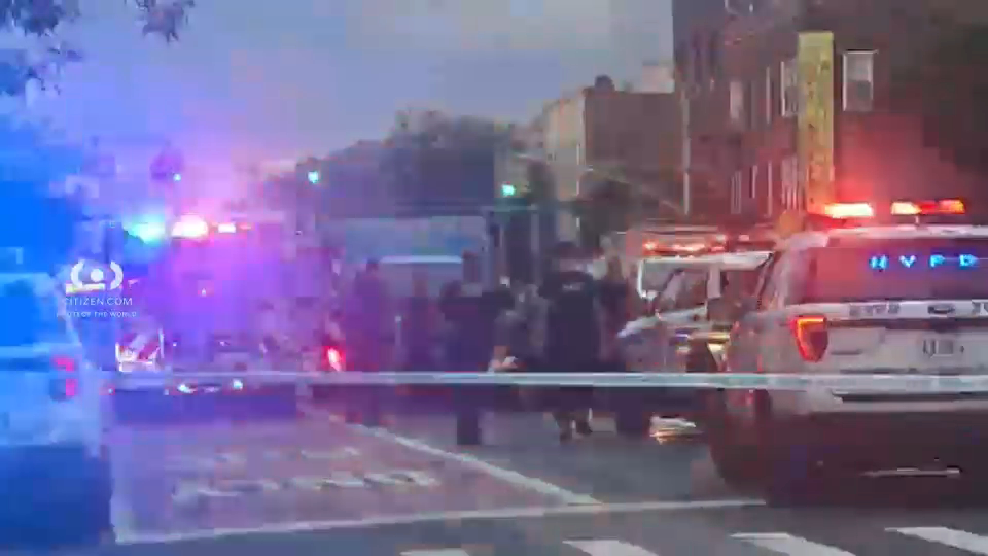 2 teens riding e-scooter in custody after colliding with NYPD vehicle