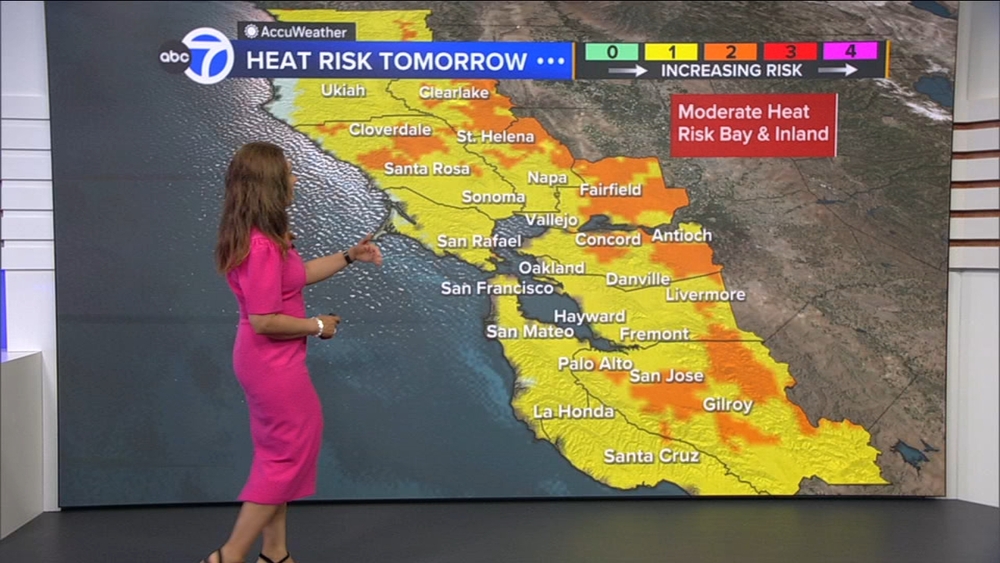 AccuWeather Forecast: Heat intensities next few days through weekend