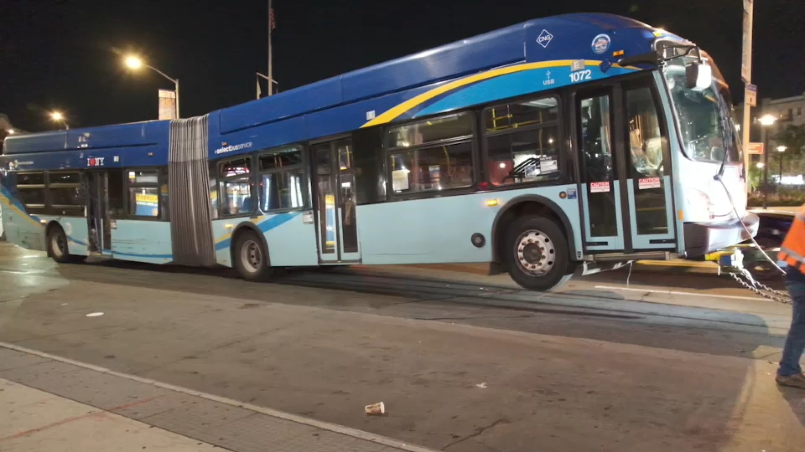 2 MTA Buses Slam Into Each Other in Bronx, 5 Hurt