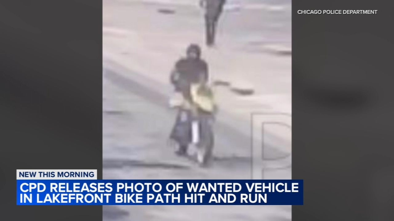 Photo shows alleged rider in lakefront path hit-and-run: CPD 