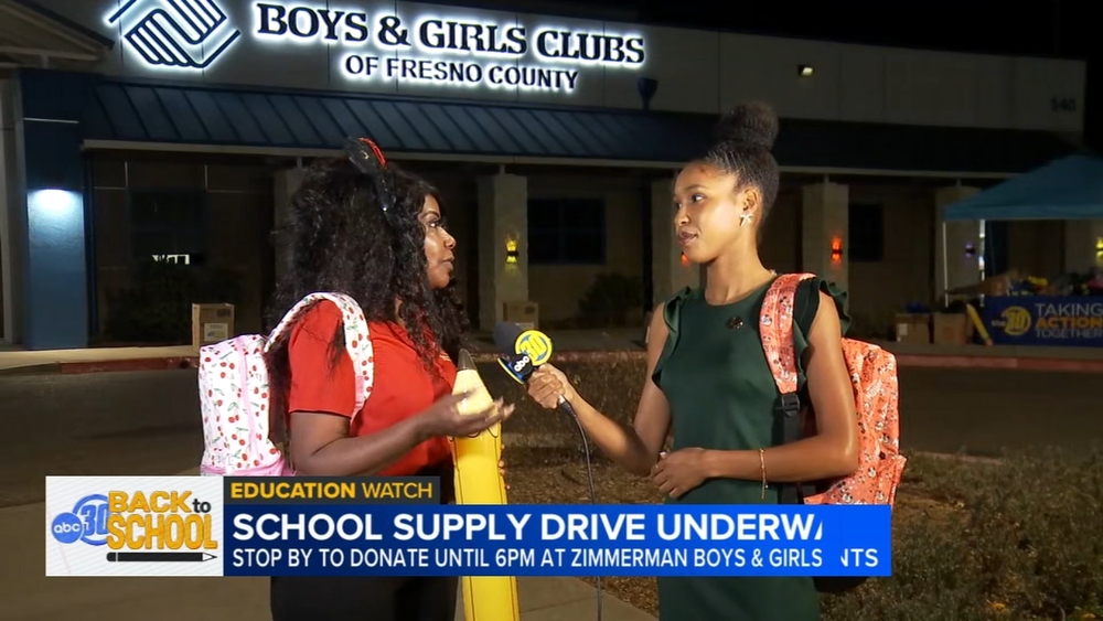 ABC30 Back to School Supply Drive