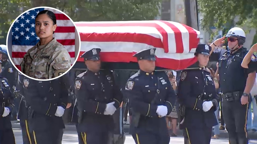 Funeral held for Staff Sgt. Angel Rampersad, killed in Iranian missle attack in Jordan