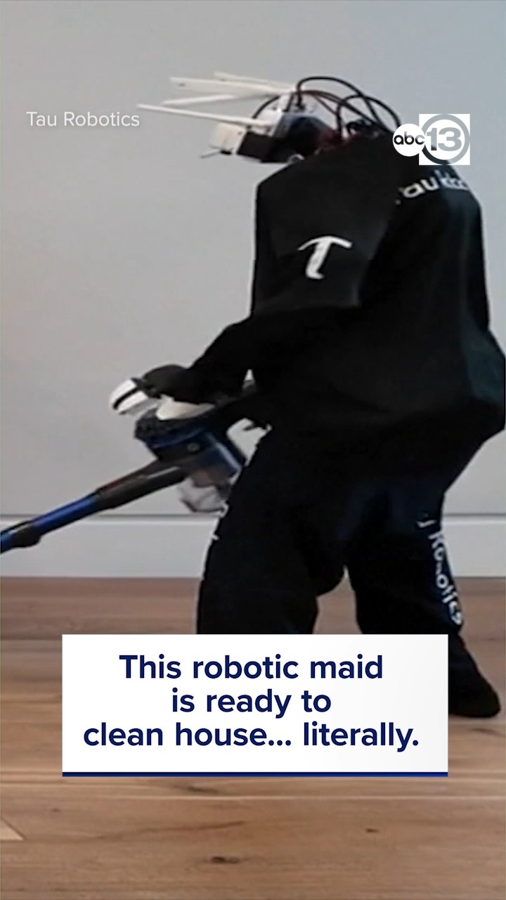 A robotic maid that's ready to tackle your chores