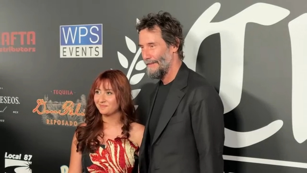 Young filmmaker's dream comes true with help from Keanu Reeves