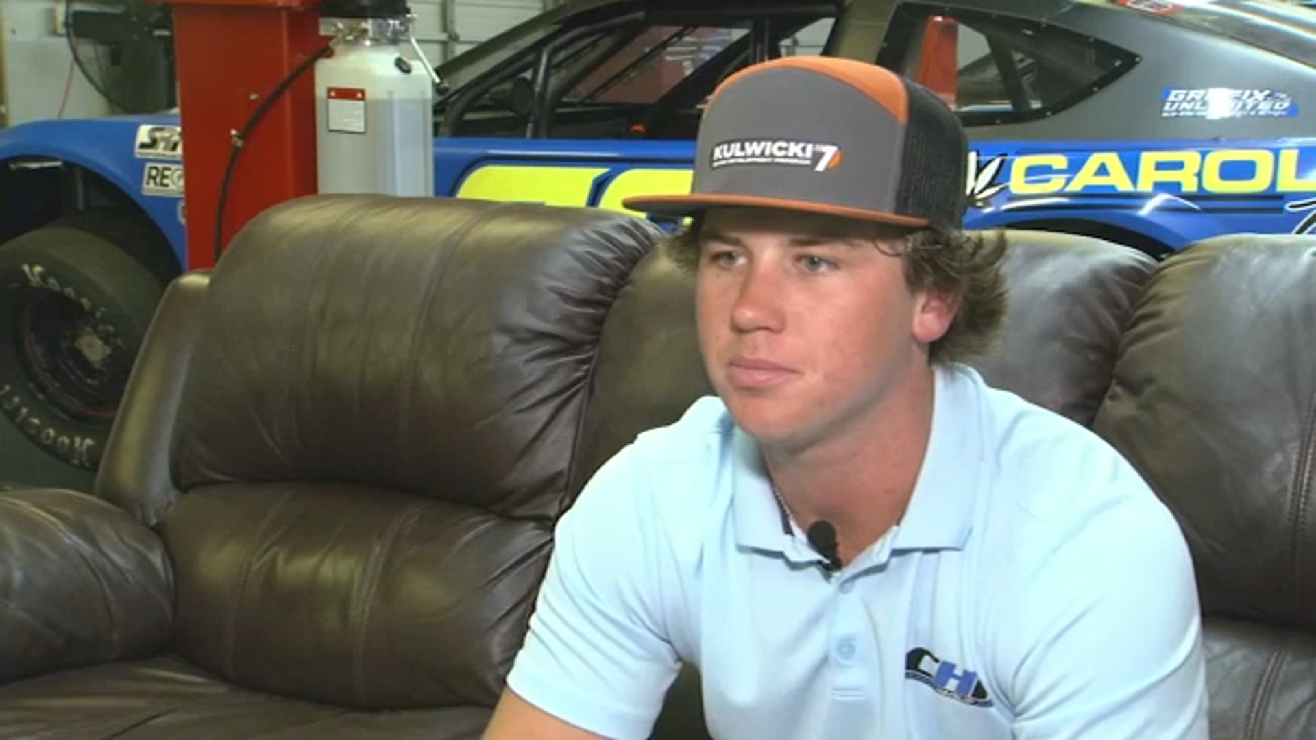 "I would definitely like to make it to NASCAR," Carson Haislip says