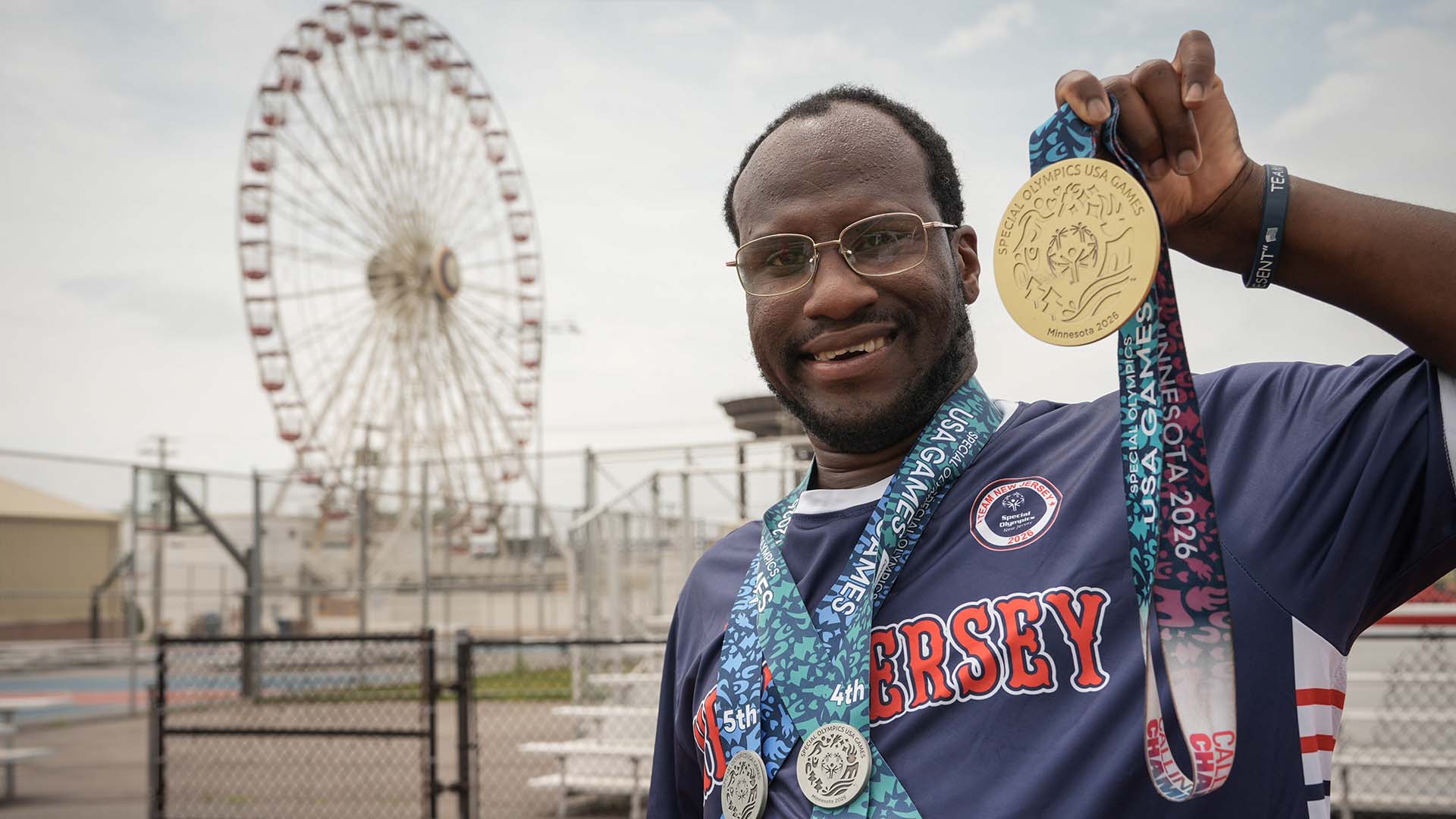 NJ track star goes gold at Special Olympics USA Games