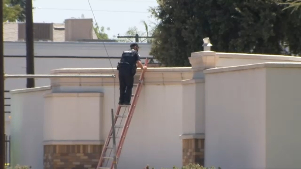 Man's body found on roof of Fresno High School building, police say
