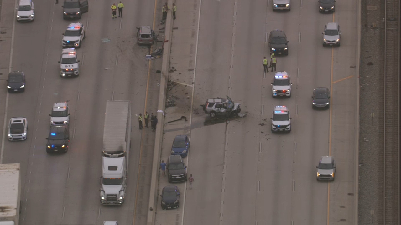 1 killed, 2 injured in I-94 wrong-way crash; Chopper 7 over scene