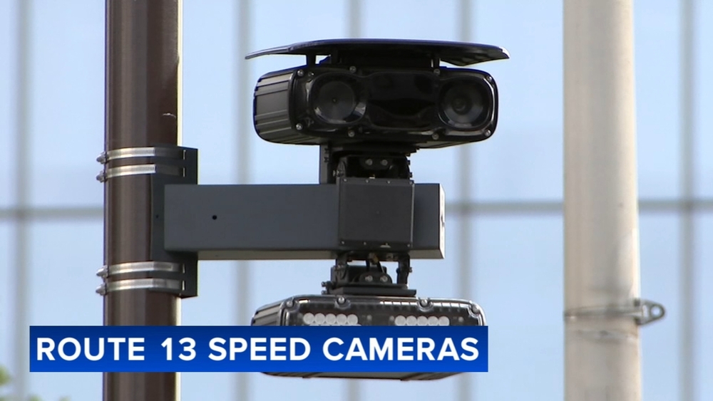 New speed enforcement cameras installed along Route 13 in Philly
