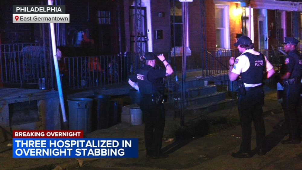 3 stabbed in East Germantown
