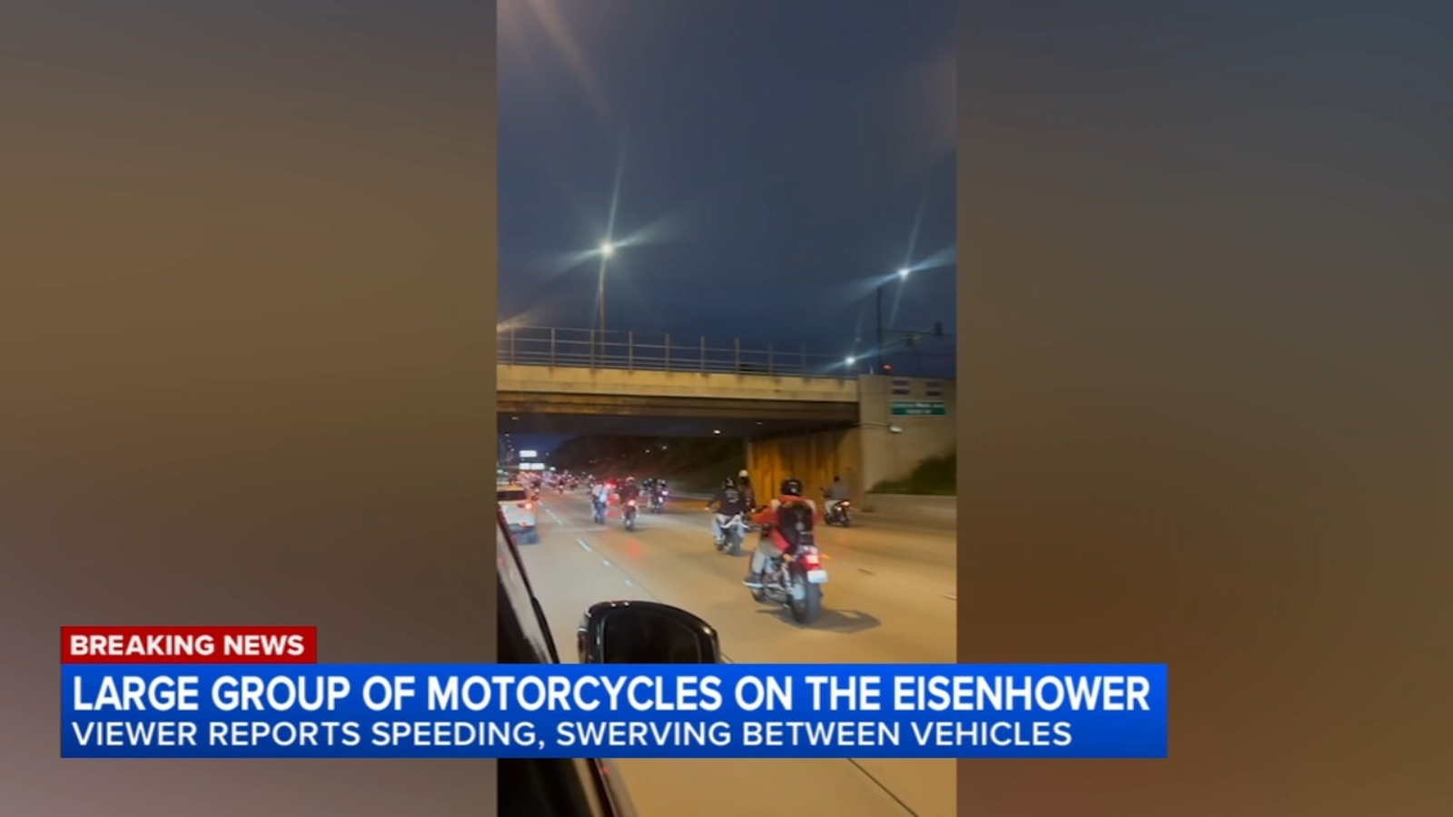 New video shows more reckless motorcycle riders on Chicago expressways