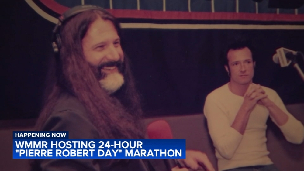 WMMR hosting a 24-hour marathon in honor of "Pierre Robert Day"