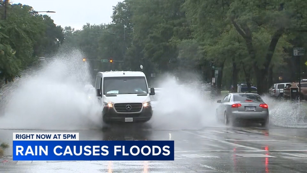 Most of Chicago area under Flood Watch after heavy rain
