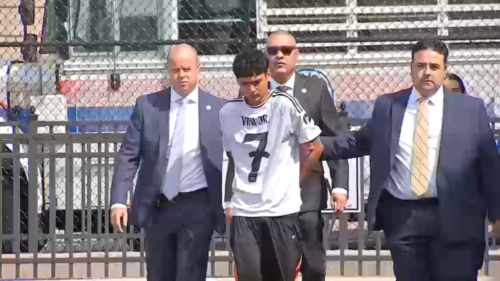Three charged with stabbing teen on Long Island street