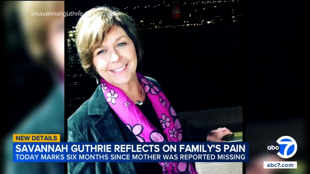 Savannah Guthrie's family pleads for help 6 months after mom vanished