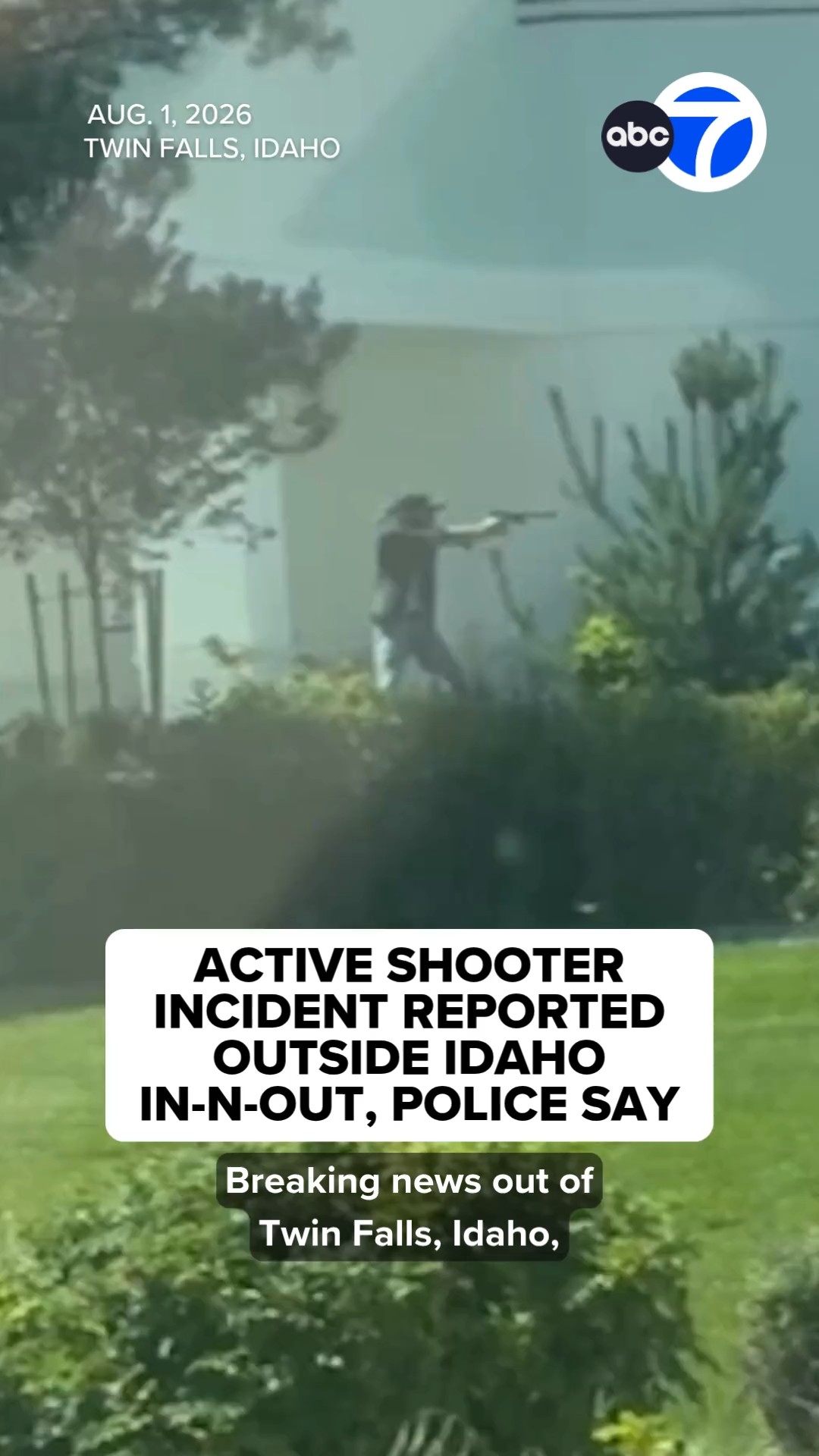 Customers run during active shooting incident at Idaho In-N-Out