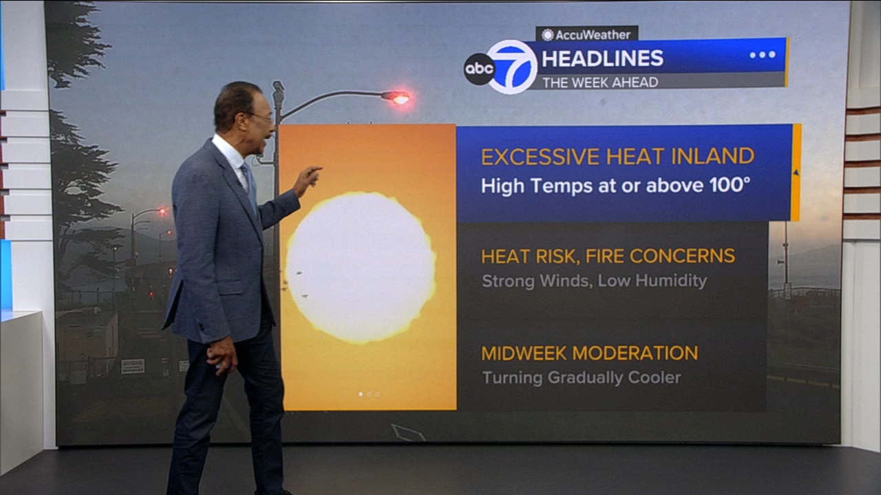 AccuWeather Forecast: Hot inland with risk of heat-related illnesses