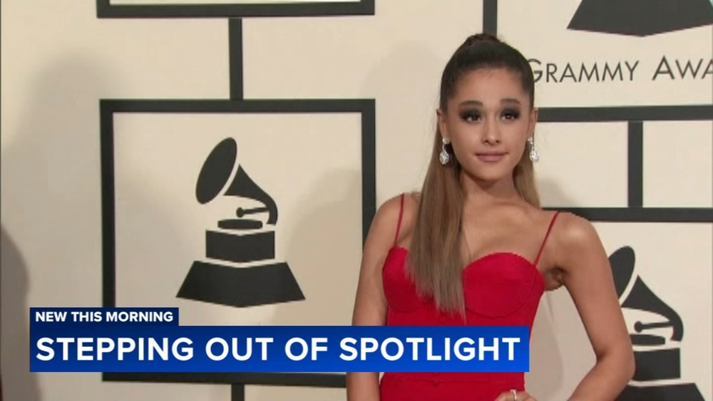 Ariana Grande taking break from public appearances