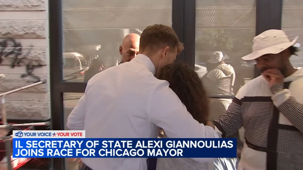 Voters react as Giannoulias joins crowded race for mayor
