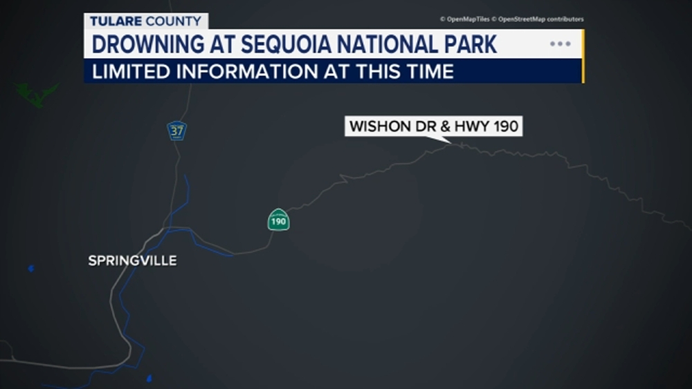 Tulare County Sherriff's Office confirm drowning at Sequoia National Park