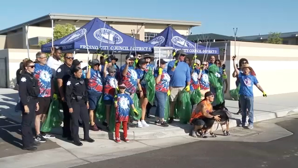 Citywide Cleanup Day hosted with over 1,000 Fresno volunteers