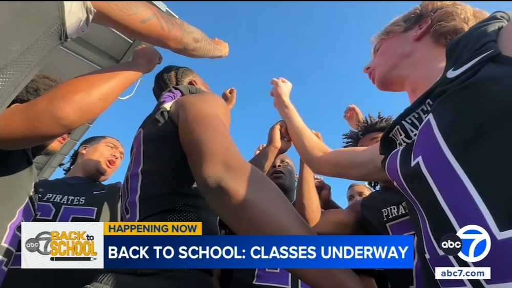 San Bernardino students celebrate first day of school