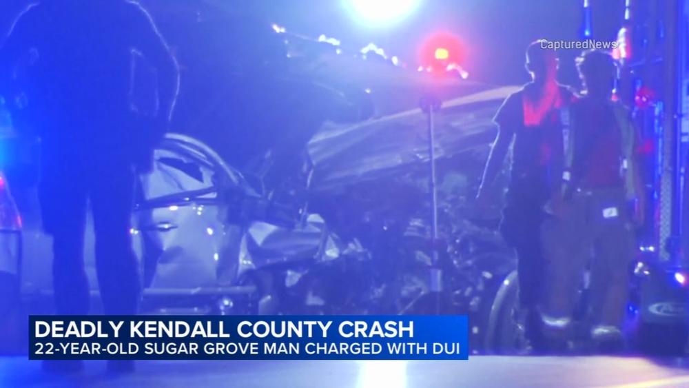 Man facing DUI charges in Kendall County crash that killed 3: police
