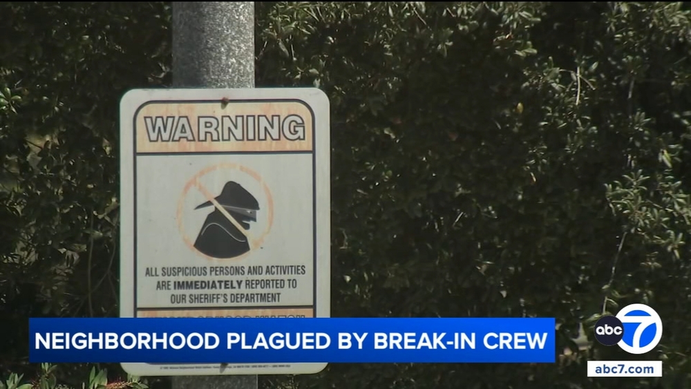 LA's Tujunga neighborhood shaken after rash of home break-ins