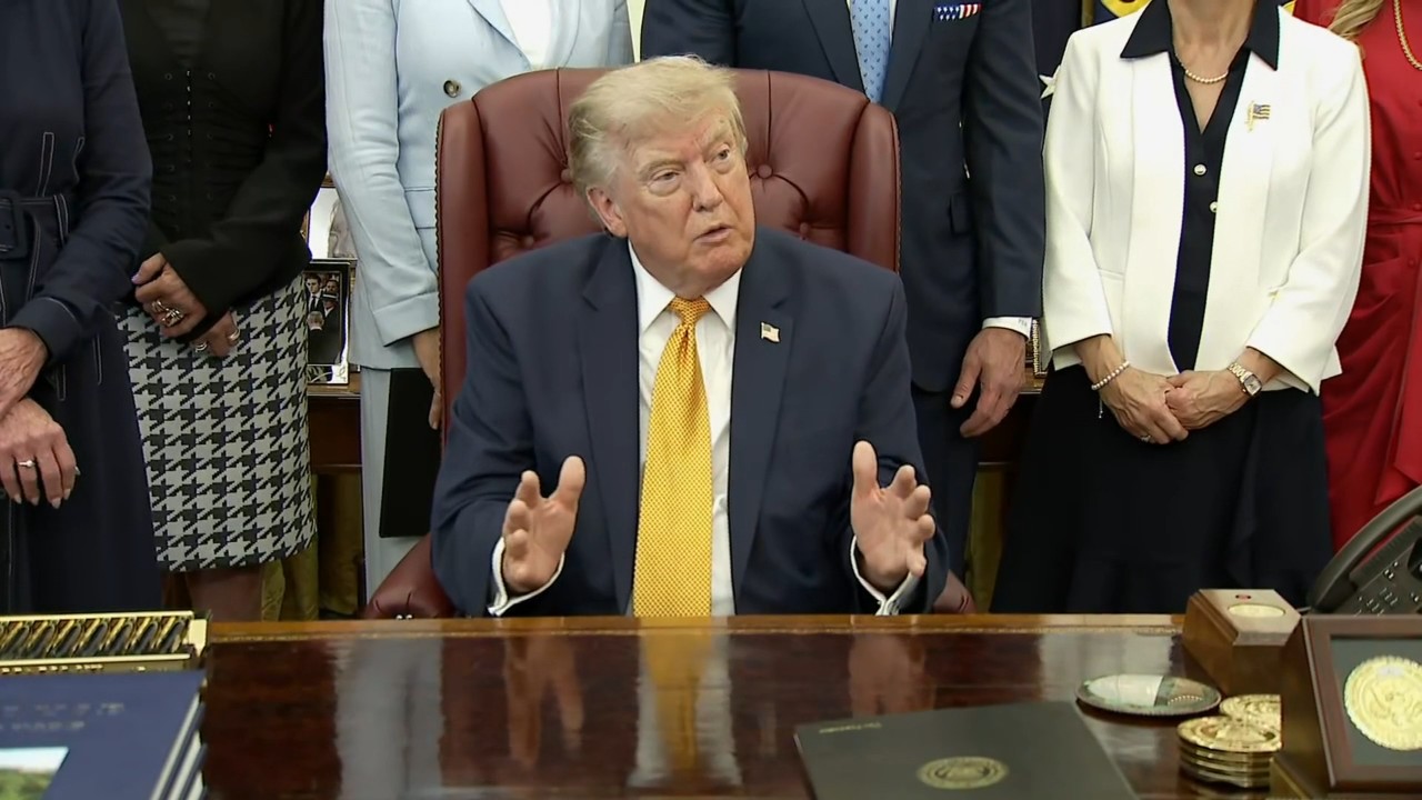 Trump says oil companies Chevron and Exxon Mobil made 'too much money'