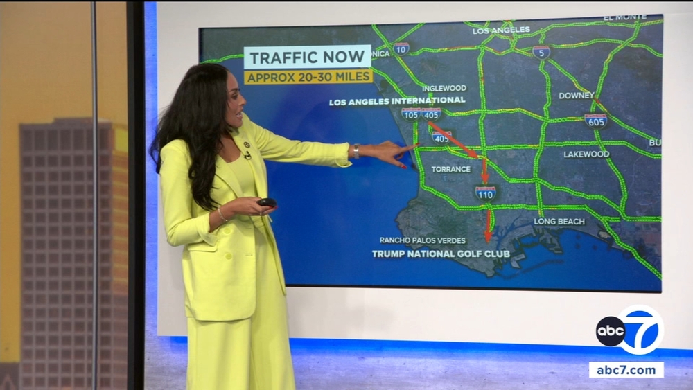 President Trump to visit SoCal. Here's how traffic could be impacted