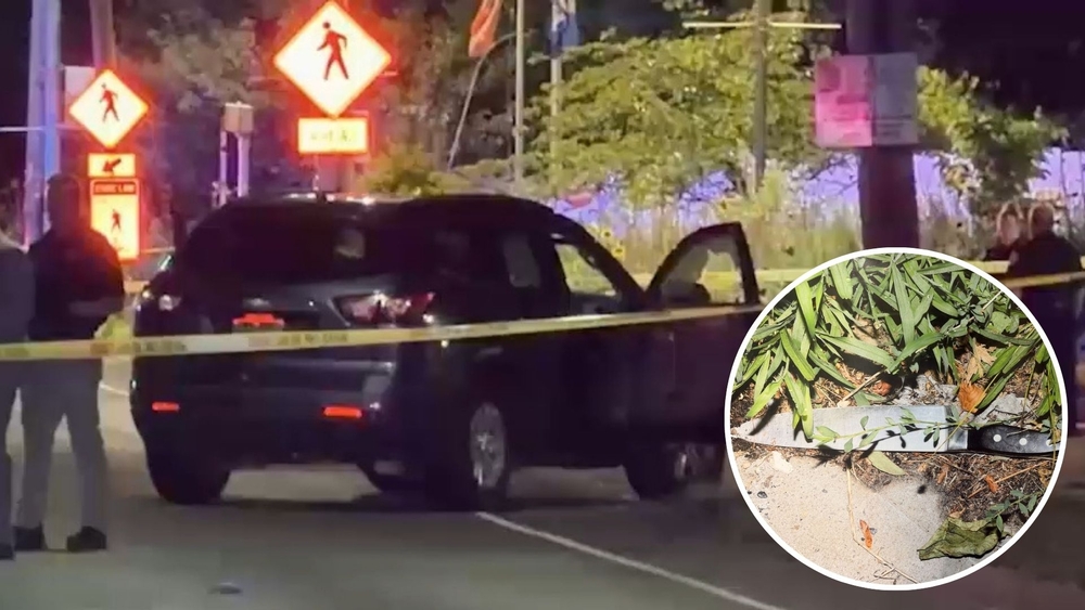 27-year-old man, allegedly with knife, shot in face by police in Westbury