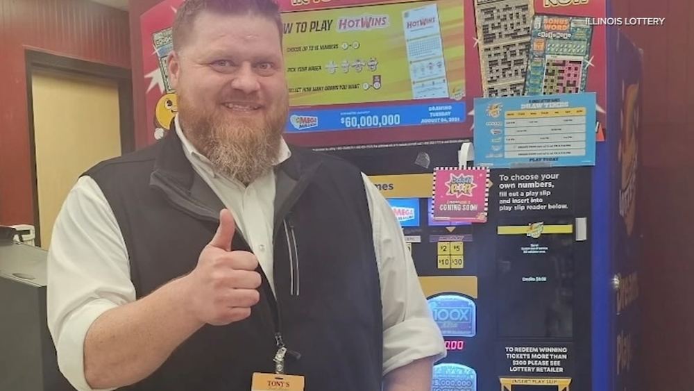 $10.2 million lottery ticket sold in Chicago suburb