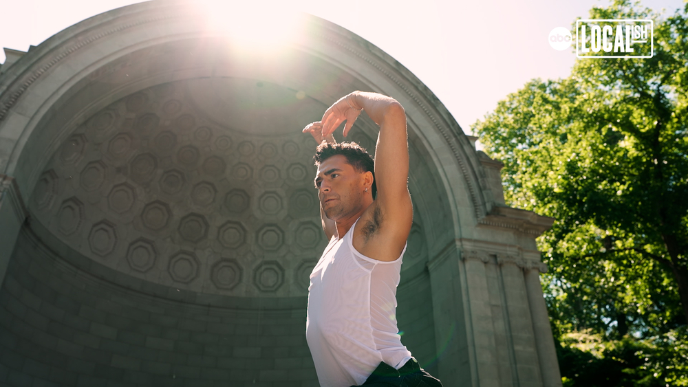 DWTS' Ezra Sosa learned to fly though dance